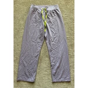 Figs Womens Wide Leg Technical Collection Light Purple Lilac Scrub Pants Size LP
